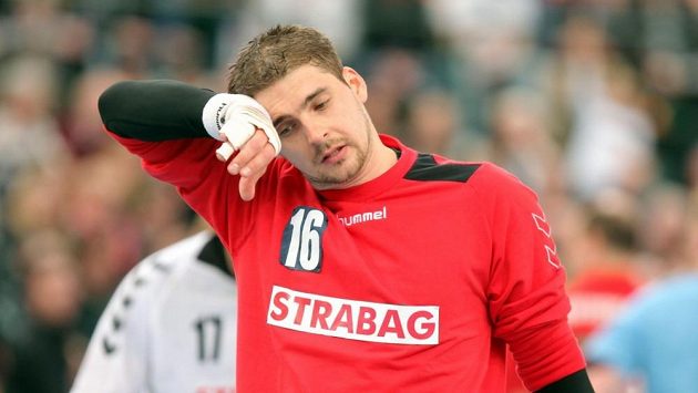 Český házenkářský gólman Martin Galia. Český házenkářský gólman Martin Galia.