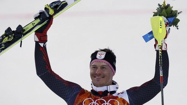 Chorvat Ivica Kostelič byl po druhém místě v superkombinaci spokojen. Chorvat Ivica Kostelič byl po druhém místě v superkombinaci spokojen.