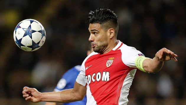 Útočník Monaka Radamel Falcao. Útočník Monaka Radamel Falcao.
