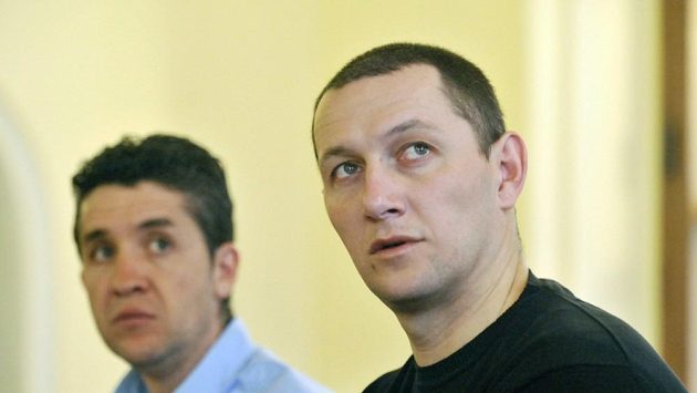 René Andrle (vpravo). René Andrle (vpravo).