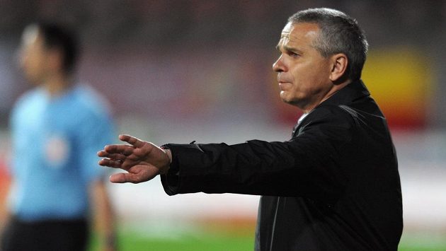 Trenér Sparty Praha Vítězslav Lavička během utkání Gambrinus ligy mezi Zbrojovka Brno a AC Sparta Praha. Trenér Sparty Praha Vítězslav Lavička během utkání Gambrinus ligy mezi Zbrojovka Brno a AC Sparta Praha.