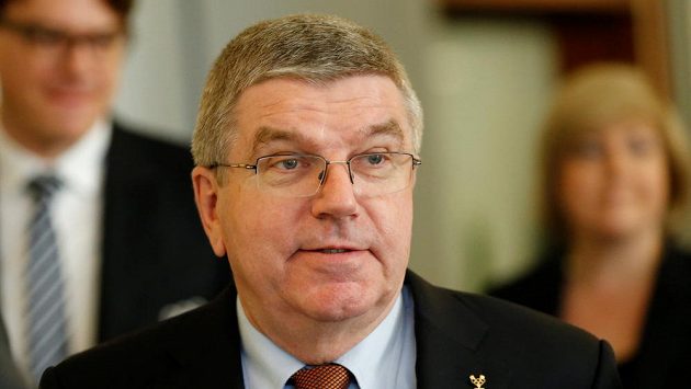 Prezident MOV Thomas Bach. Prezident MOV Thomas Bach.