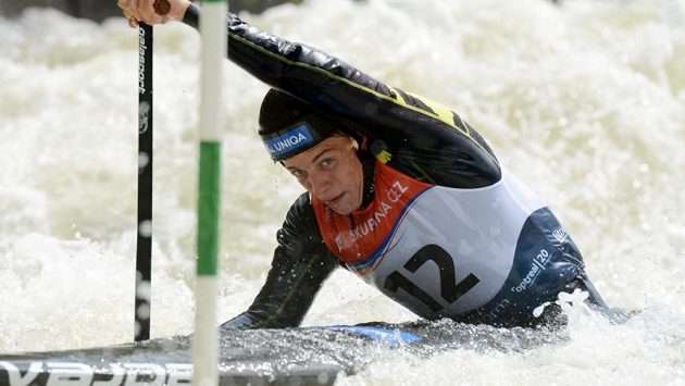 Matyáš Lhota během nominačních závodů na Trnávce. Matyáš Lhota během nominačních závodů na Trnávce.