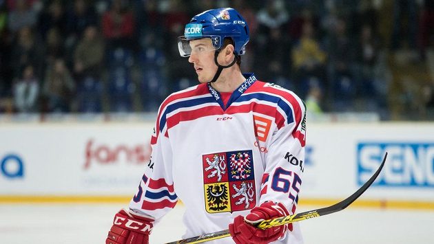 Český útočník Rudolf Červený na archivním snímku Český útočník Rudolf Červený na archivním snímku