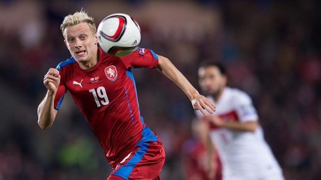 Český reprezentační záložník Ladislav Krejčí. Český reprezentační záložník Ladislav Krejčí.