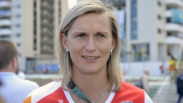 Česká oštěpařka Barbora Špotáková v olympijské vesnici. Česká oštěpařka Barbora Špotáková v olympijské vesnici.