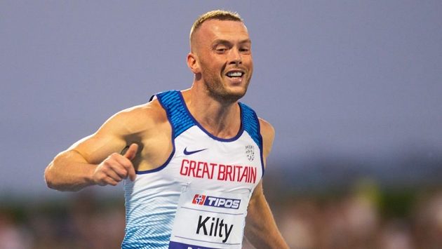 Bývalý halový mistr světa a Evropy v běhu na 60 metrů Brit Richard Kilty se představí na atletické Velké ceně Chebu. Bývalý halový mistr světa a Evropy v běhu na 60 metrů Brit Richard Kilty se představí na atletické Velké ceně Chebu.