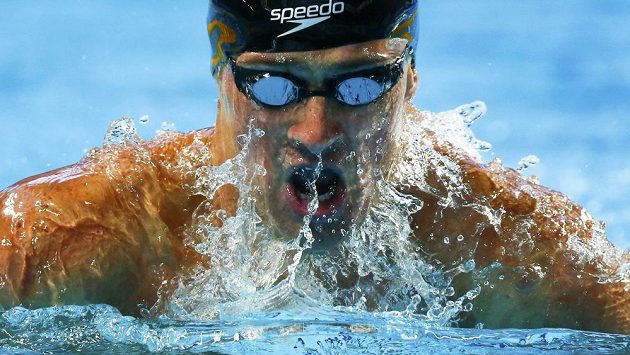 Americký plavec Ryan Lochte Americký plavec Ryan Lochte