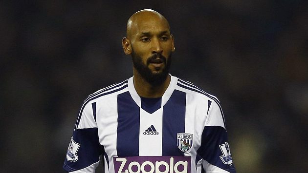 Útočník West Bronwich Albion Nicolas Anelka Útočník West Bronwich Albion Nicolas Anelka