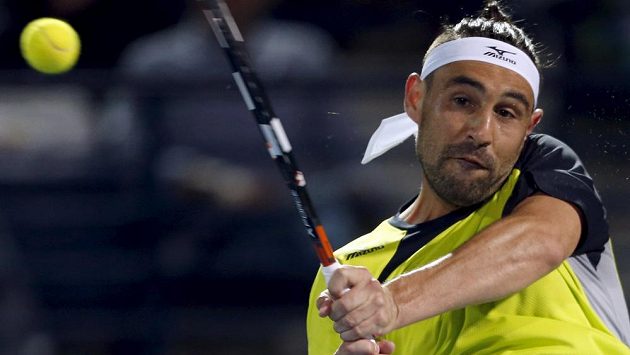 Kyperský tenista Marcos Baghdatis. Kyperský tenista Marcos Baghdatis.
