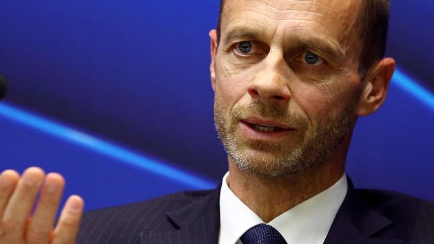 Prezident UEFA Aleksander Čeferin. Prezident UEFA Aleksander Čeferin.