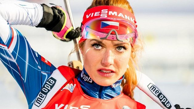 Gabriela Koukalová v Kontiolahti - ilustrační foto Gabriela Koukalová v Kontiolahti - ilustrační foto