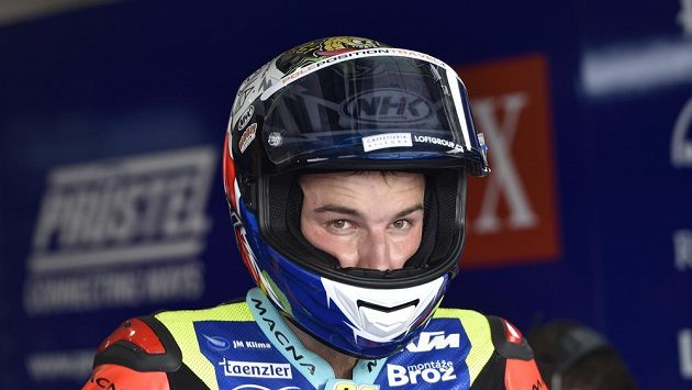 Jakub Kornfeil před Grand Prix České republiky v Brně. Jakub Kornfeil před Grand Prix České republiky v Brně.