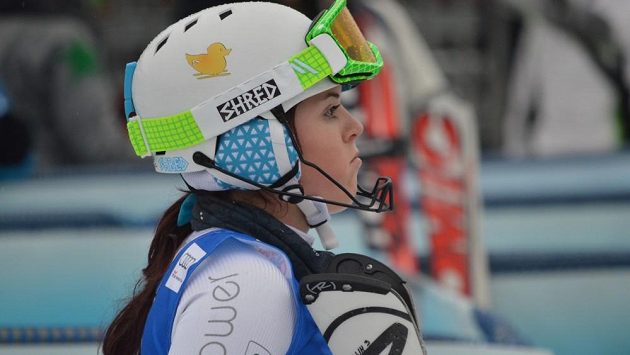 Slalomářka Kateřina Pauláthová. Slalomářka Kateřina Pauláthová.
