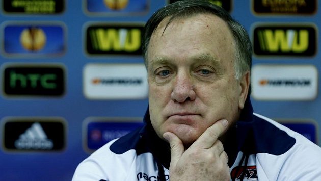 Slavný trenér Dick Advocaat Slavný trenér Dick Advocaat