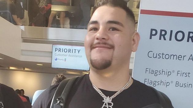 Spokojený Andy Ruiz. Spokojený Andy Ruiz.