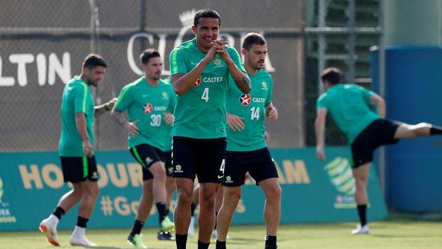 Australský veterán Tim Cahill pojede na MS v Rusku. Australský veterán Tim Cahill pojede na MS v Rusku.