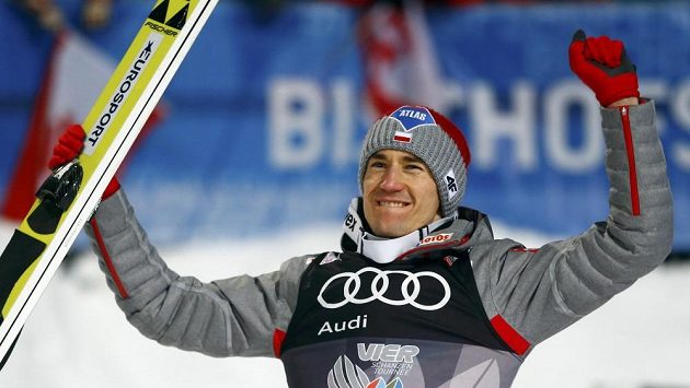 Polský skokan na lyžích Kamil Stoch. Polský skokan na lyžích Kamil Stoch.