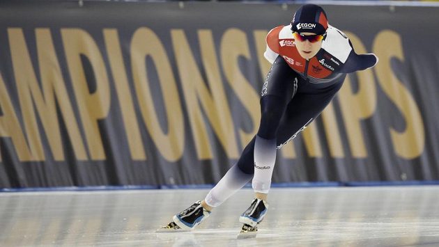 Rychlobruslařka Martina Sáblíková na tříkilometrové trati v Berlíně, kde se koná mistrovství světa ve čtyřboji. Rychlobruslařka Martina Sáblíková na tříkilometrové trati v Berlíně, kde se koná mistrovství světa ve čtyřboji.