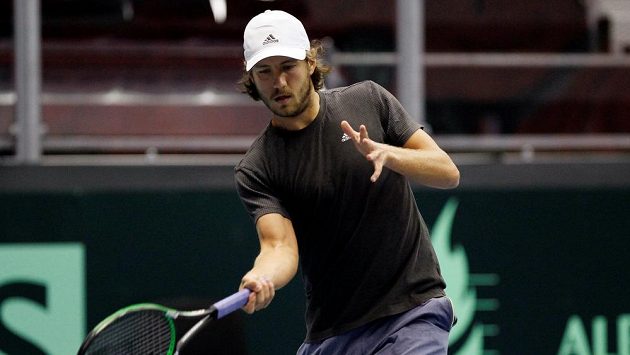 Francouz Lucas Pouille. Francouz Lucas Pouille.