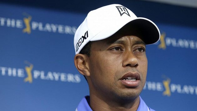 Americký golfista Tiger Woods Americký golfista Tiger Woods