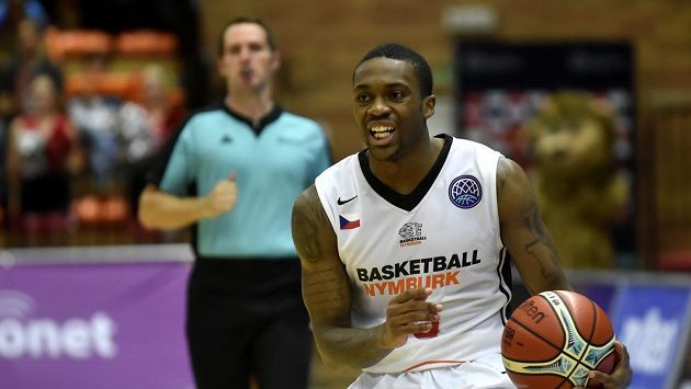 Basketbalista Kendrick Ray z Nymburku. Basketbalista Kendrick Ray z Nymburku.