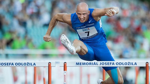 Překážkář Petr Svoboda při Memoriálu Josefa Odložila v Praze. Překážkář Petr Svoboda při Memoriálu Josefa Odložila v Praze.