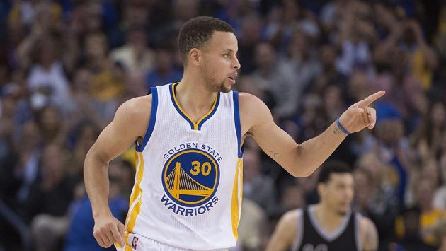 Basketbalista Golden State Warriors Stephen Curry (30). Basketbalista Golden State Warriors Stephen Curry (30).