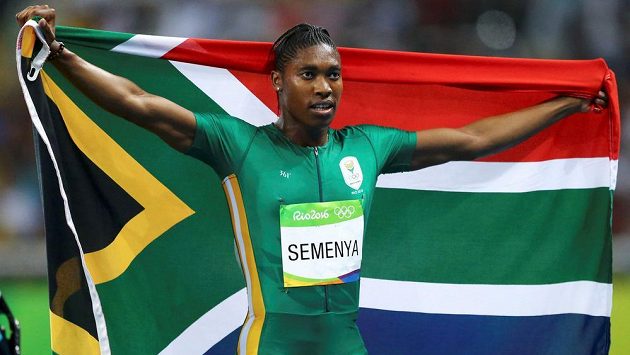 Jihoafričanka Caster Semenyaová na snímku z loňských OH v Riu. Jihoafričanka Caster Semenyaová na snímku z loňských OH v Riu.