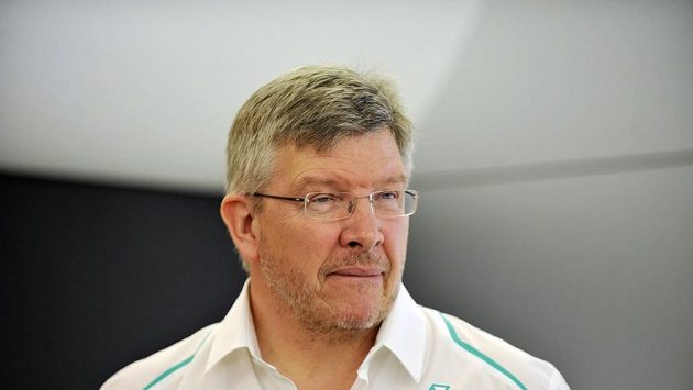 Šéf stáje formule 1 Mercedes Ross Brawn. Šéf stáje formule 1 Mercedes Ross Brawn.