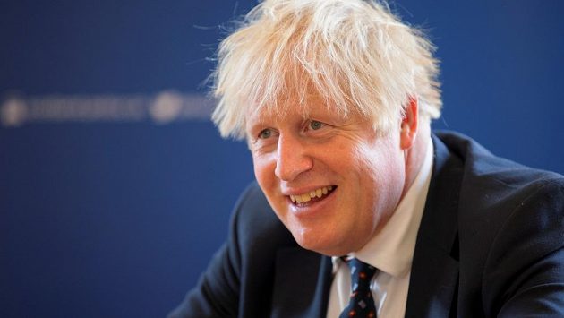 Britský premiér Boris Johnson Britský premiér Boris Johnson
