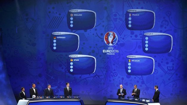 Los EURO 2016 v Paříži. Los EURO 2016 v Paříži.