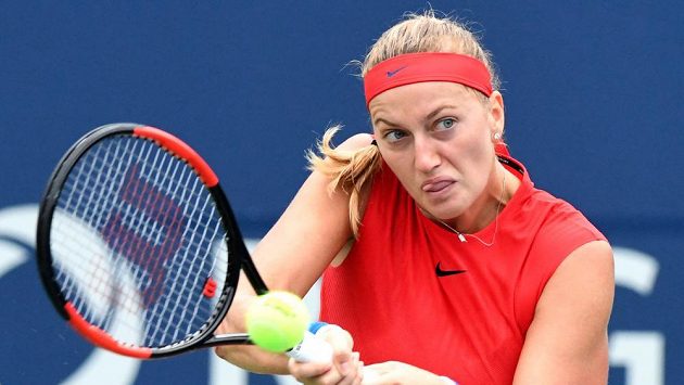 Petra Kvitová na turnaji v Torontu. Petra Kvitová na turnaji v Torontu.