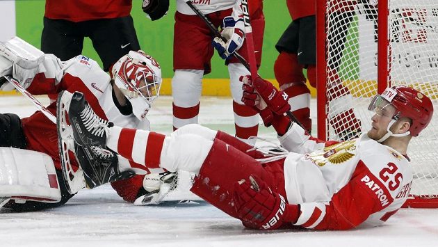 Michail Grigorenko z Ruska vstřelil Rakušanům dva góly. Michail Grigorenko z Ruska vstřelil Rakušanům dva góly.