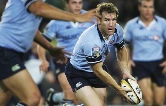 Kapitán týmu Waratahs Shaun Berne. Kapitán týmu Waratahs Shaun Berne.