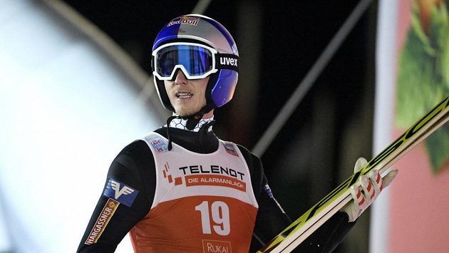 Gregor Schlierenzauer z Rakouska. Gregor Schlierenzauer z Rakouska.