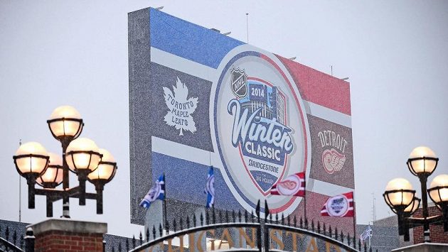 Ve Winter Classic 2014 se střetly týmy Toronta a Detroitu. Ve Winter Classic 2014 se střetly týmy Toronta a Detroitu.