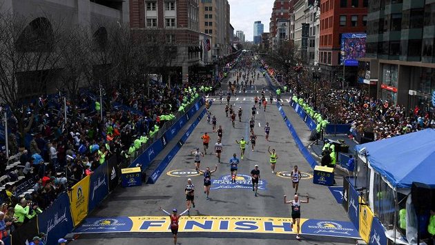 Slavný Bostonský maraton Slavný Bostonský maraton