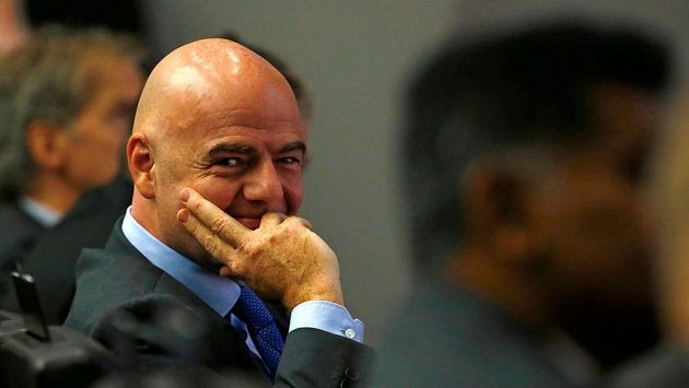 Šéf FIFA Gianni Infantino Šéf FIFA Gianni Infantino