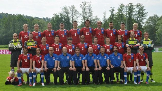Fotografování českého národního týmu na soustředění v Rakousku Fotografování českého národního týmu na soustředění v Rakousku