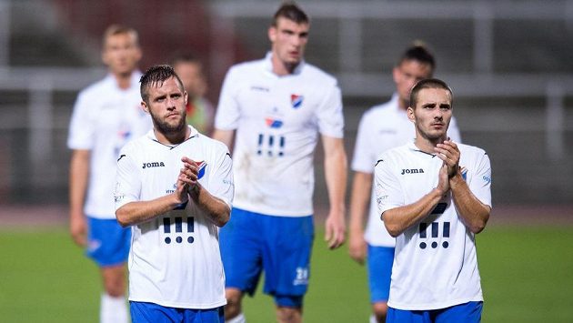 Fotbalisté Baníku Ostrava. Fotbalisté Baníku Ostrava.