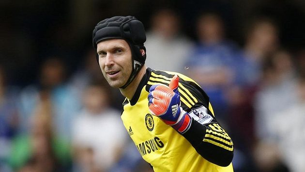 Petr Čech v posledním zápase za Chelsea. Petr Čech v posledním zápase za Chelsea.