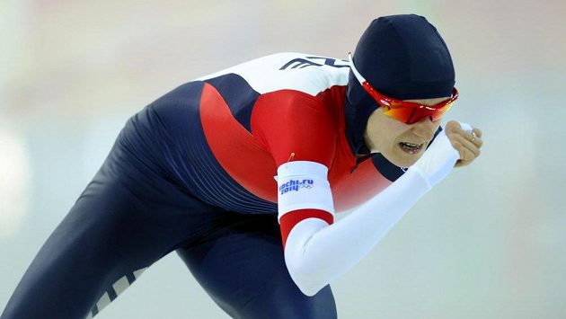 Martina Sáblíková bojuje o medaili z tříkilometrové trati. Martina Sáblíková bojuje o medaili z tříkilometrové trati.