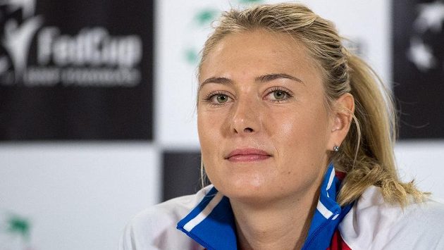 Ruská tenistka Maria Šarapovová. Ruská tenistka Maria Šarapovová.