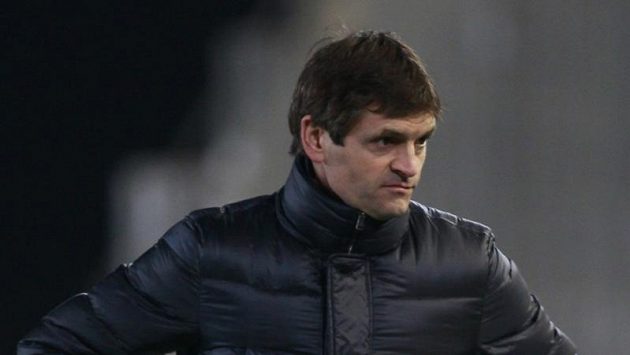 Trenér Barcelony Tito Vilanova. Trenér Barcelony Tito Vilanova.