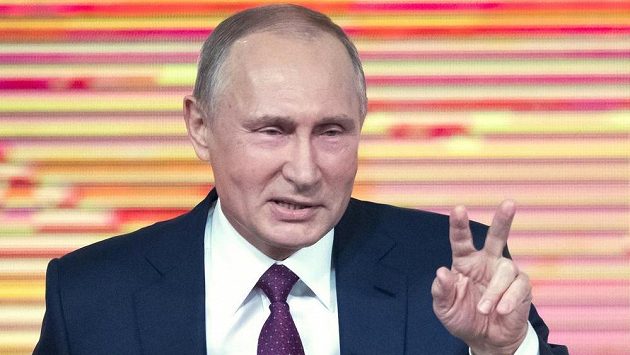 Ruský prezident Vladimír Putin. Ruský prezident Vladimír Putin.
