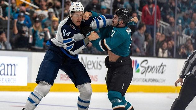 NHL |  San Jose – Winnipeg 4: 3, Sharks had to turn the match around, Hertl was named the first star of the match