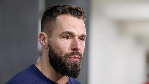Milan Gulaš na snímku ze srazu hokejové reprezentace. Milan Gulaš na snímku ze srazu hokejové reprezentace.