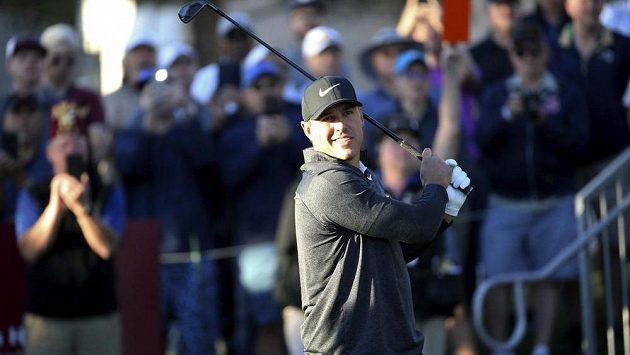 Brooks Koepka během turnaje v Las Vegas. Brooks Koepka během turnaje v Las Vegas.