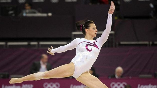 Česká gymnastka Kristýna Pálešová v kvalifikaci. Česká gymnastka Kristýna Pálešová v kvalifikaci.